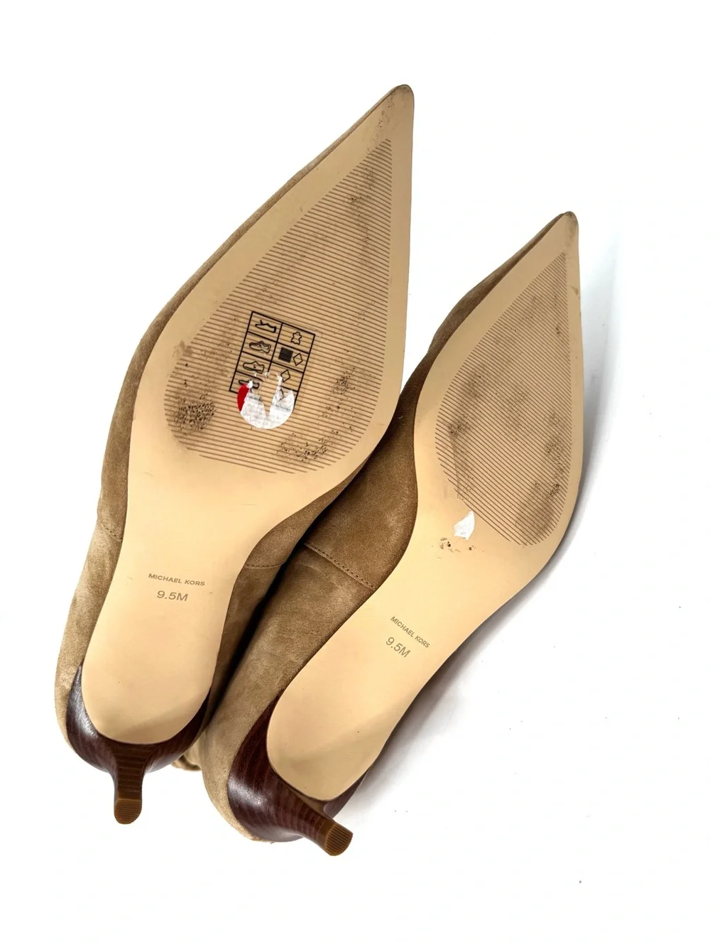 Michael Kors slouchy suede
